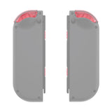 eXtremeRate Cherry Pink Replacement DIY Colorful ABXY Buttons Directions Keys Repair Kits with Tools for NS Switch JoyCon & OLED JoyCon - JoyCon Shell NOT Included - AJ114