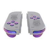eXtremeRate Purple Blue Chameleon Replacement ABXY Direction Keys SR SL L R ZR ZL Trigger Buttons Springs, Full Set Buttons Repair Kits with Tools for NS Switch JoyCon & OLED JoyCon - JoyCon Shell NOT Included - AJ201