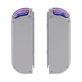eXtremeRate Purple Blue Chameleon Replacement ABXY Direction Keys SR SL L R ZR ZL Trigger Buttons Springs, Full Set Buttons Repair Kits with Tools for NS Switch JoyCon & OLED JoyCon - JoyCon Shell NOT Included - AJ201