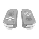 eXtremeRate White Replacement ABXY Direction Keys SR SL L R ZR ZL Trigger Buttons Springs, Full Set Buttons Repair Kits with Tools for NS Switch JoyCon & OLED JoyCon - JoyCon Shell NOT Included- AJ203