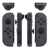 eXtremeRate Black Replacement ABXY Direction Keys SR SL L R ZR ZL Trigger Buttons Springs, Full Set Buttons Repair Kits with Tools for NS Switch JoyCon & OLED JoyCon - JoyCon Shell NOT Included- AJ204