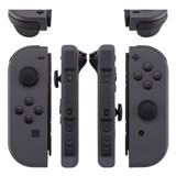 eXtremeRate Black Replacement ABXY Direction Keys SR SL L R ZR ZL Trigger Buttons Springs, Full Set Buttons Repair Kits with Tools for NS Switch JoyCon & OLED JoyCon - JoyCon Shell NOT Included- AJ204
