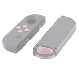 eXtremeRate Cherry Blossoms Pink Replacement ABXY Direction Keys SR SL L R ZR ZL Trigger Buttons Springs, Full Set Buttons Repair Kits with Tools for NS Switch JoyCon & OLED JoyCon - JoyCon Shell NOT Included - AJ206