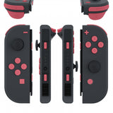 eXtremeRate Indian Red Replacement ABXY Direction Keys SR SL L R ZR ZL Trigger Buttons Springs, Full Set Buttons Repair Kits with Tools for NS Switch JoyCon & OLED JoyCon - JoyCon Shell NOT Included - AJ219