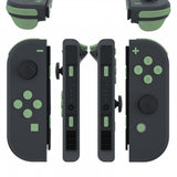 eXtremeRate Matcha Green Replacement ABXY Direction Keys SR SL L R ZR ZL Trigger Buttons Springs, Full Set Buttons Repair Kits with Tools for NS Switch JoyCon & OLED JoyCon - JoyCon Shell NOT Included - AJ222