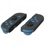 eXtremeRate Airforce Blue Replacement ABXY Direction Keys SR SL L R ZR ZL Trigger Buttons Springs, Full Set Buttons Repair Kits with Tools for NS Switch JoyCon & OLED JoyCon - JoyCon Shell NOT Included - AJ224