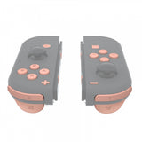 eXtremeRate Mandys Pink Replacement ABXY Direction Keys SR SL L R ZR ZL Trigger Buttons Springs, Full Set Buttons Repair Kits with Tools for NS Switch JoyCon & OLED JoyCon - JoyCon Shell NOT Included - AJ229
