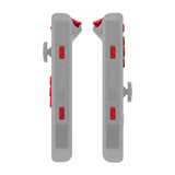 eXtremeRate Passion Red Replacement ABXY Direction Keys SR SL L R ZR ZL Trigger Buttons Springs, Full Set Buttons Repair Kits with Tools for NS Switch JoyCon & OLED JoyCon - JoyCon Shell NOT Included - AJ231