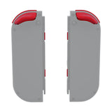 eXtremeRate Passion Red Replacement ABXY Direction Keys SR SL L R ZR ZL Trigger Buttons Springs, Full Set Buttons Repair Kits with Tools for NS Switch JoyCon & OLED JoyCon - JoyCon Shell NOT Included - AJ231