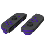 eXtremeRate Purple Replacement ABXY Direction Keys SR SL L R ZR ZL Trigger Buttons Springs, Full Set Buttons Repair Kits with Tools for NS Switch JoyCon & OLED JoyCon - JoyCon Shell NOT Included - AJ234