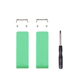 eXtremeRate 2 Set of Mint Green Replacement Kickstand for Nintendo Switch Console, Back Bracket Holder Kick Stand for Nintendo Switch - Console NOT Included - AJ404