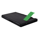 eXtremeRate 2 Set of Green Soft Touch Replacement Kickstand for Nintendo Switch Console, Back Bracket Holder Kick Stand for Nintendo Switch - Console NOT Included - AJ418