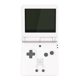 eXtremeRate Classic Gray Custom Full Set Buttons for Gameboy Advance SP, Replacement A B L R Button Power On Off Volume Button D-pad Key for GBA SP Console - Console NOT Included - ASPJ103