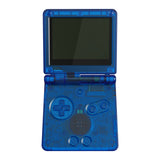 IPS Ready Upgraded eXtremeRate Clear Blue Custom Replacement Housing Shell for Gameboy Advance SP GBA SP – Compatible with Both IPS & Standard LCD – Console & Screen NOT Included - ASPM5004