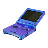 eXtremeRate IPS Ready Upgraded Chameleon Purple Blue Glossy Custom Replacement Housing Shell for Gameboy Advance SP GBA SP – Compatible with Both IPS & Standard LCD – Console & Screen NOT Included - ASPP3001