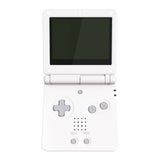 eXtremeRate IPS Ready Upgraded White Custom Replacement Housing Shell for Gameboy Advance SP GBA SP – Compatible with Both IPS & Standard LCD – Console & Screen NOT Included - ASPP3002