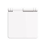 eXtremeRate IPS Ready Upgraded White Custom Replacement Housing Shell for Gameboy Advance SP GBA SP – Compatible with Both IPS & Standard LCD – Console & Screen NOT Included - ASPP3002