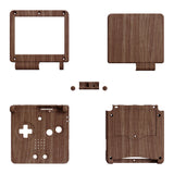 eXtremeRate IPS Ready Upgraded The Wood Grain Soft Touch Custom Replacement Housing Shell for Gameboy Advance SP GBA SP – Compatible with Both IPS & Standard LCD – Console & Screen NOT Included - ASPS2001