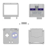 eXtremeRate IPS Ready Upgraded Classic SNES Style Custom Replacement Housing Shell for Gameboy Advance SP GBA SP – Compatible with Both IPS & Standard LCD – Console & Screen NOT Included - ASPY001