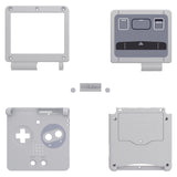 eXtremeRate IPS Ready Upgraded SFC SNES Classic EU Style Custom Replacement Housing Shell for Gameboy Advance SP GBA SP – Compatible with Both IPS & Standard LCD – Console & Screen NOT Included - ASPY004