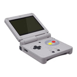 eXtremeRate IPS Ready Upgraded SFC SNES Classic EU Style Custom Replacement Housing Shell for Gameboy Advance SP GBA SP – Compatible with Both IPS & Standard LCD – Console & Screen NOT Included - ASPY004