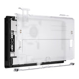 eXtremeRate Clear Console Back Plate DIY Replacement Housing Shell Case for Nintendo Switch OLED Console – JoyCon Shell & Kickstand NOT Included - BNSOM5001