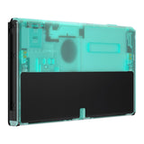 eXtremeRate Emerald Green Console Back Plate DIY Replacement Housing Shell Case for Nintendo Switch OLED Console – JoyCon Shell & Kickstand NOT Included - BNSOM5007