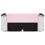 eXtremeRate Cherry Blossoms Pink Console Back Plate DIY Replacement Housing Shell Case for Nintendo Switch OLED Console – JoyCon Shell & Kickstand NOT Included - BNSOP3003