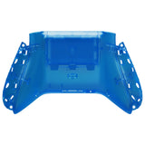 eXtremeRate Clear Blue Custom Bottom Shell with Battery Cover for Xbox Series S/X Controller, DIY Replacement Backplate Cover for Xbox Core Controller Model 1914 - Controller & Side Rails NOT Included - BX3M504