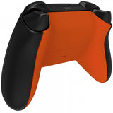 eXtremeRate Orange Soft Touch Replacement Back Shell w/ Battery Cover for Xbox Series S/X Controller - Controller & Side Rails NOT Included - BX3P304