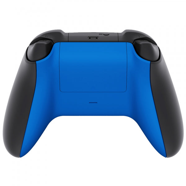 eXtremeRate Blue Soft Touch Replacement Back Shell w/ Battery Cover fo ...