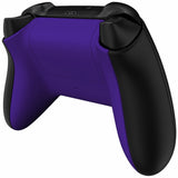 eXtremeRate Purple Soft Touch Replacement Back Shell w/ Battery Cover for Xbox Series S/X Controller - Controller & Side Rails NOT Included - BX3P307