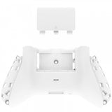 eXtremeRate White Replacement Back Shell w/ Battery Cover for Xbox Series S/X Controller - Controller & Side Rails NOT Included - BX3P308