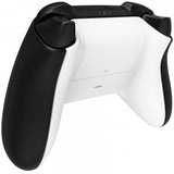 eXtremeRate White Soft Touch Replacement Back Shell w/ Battery Cover for Xbox Series S/X Controller - Controller & Side Rails NOT Included - BX3P308