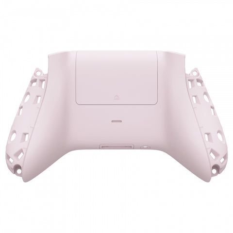 eXtremeRate Cherry Blossoms Pink Soft Touch Replacement Back Shell w/ Battery Cover for Xbox Series S/X Controller - Controller & Side Rails NOT Included - BX3P312