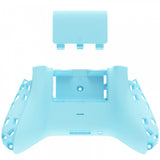 eXtremeRate Heaven Blue Replacement Back Shell w/ Battery Cover for Xbox Series S/X Controller - Controller & Side Rails NOT Included - BX3P313