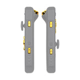 eXtremeRate Chrome Gold D-pad ABXY Keys SR SL L R ZR ZL Trigger Buttons Springs, Replacement Full Set Buttons Fix Kits for NS Switch Joycon & OLED JoyCon (D-pad ONLY Fits for eXtremeRate Joycon D-pad Shell) - BZD401