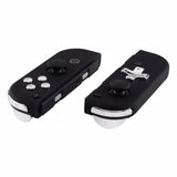 eXtremeRate Chrome Silver D-pad ABXY Keys SR SL L R ZR ZL Trigger Buttons Springs, Replacement Full Set Buttons Fix Kits for NS Switch Joycon & OLED JoyCon (D-pad ONLY Fits for eXtremeRate Joycon D-pad Shell) - BZD402