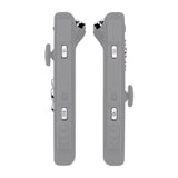 eXtremeRate Chrome Silver D-pad ABXY Keys SR SL L R ZR ZL Trigger Buttons Springs, Replacement Full Set Buttons Fix Kits for NS Switch Joycon & OLED JoyCon (D-pad ONLY Fits for eXtremeRate Joycon D-pad Shell) - BZD402
