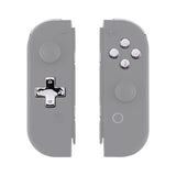 eXtremeRate Chrome Silver D-pad ABXY Keys SR SL L R ZR ZL Trigger Buttons Springs, Replacement Full Set Buttons Fix Kits for NS Switch Joycon & OLED JoyCon (D-pad ONLY Fits for eXtremeRate Joycon D-pad Shell) - BZD402