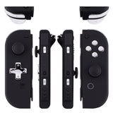 eXtremeRate Chrome Silver D-pad ABXY Keys SR SL L R ZR ZL Trigger Buttons Springs, Replacement Full Set Buttons Fix Kits for NS Switch Joycon & OLED JoyCon (D-pad ONLY Fits for eXtremeRate Joycon D-pad Shell) - BZD402