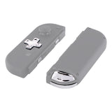 eXtremeRate Chrome Silver D-pad ABXY Keys SR SL L R ZR ZL Trigger Buttons Springs, Replacement Full Set Buttons Fix Kits for NS Switch Joycon & OLED JoyCon (D-pad ONLY Fits for eXtremeRate Joycon D-pad Shell) - BZD402