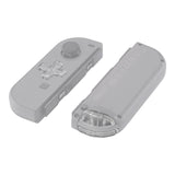 eXtremeRate Transparent Clear D-pad ABXY Keys SR SL L R ZR ZL Trigger Buttons Springs, Replacement Full Set Buttons Fix Kits for NS Switch Joycon & OLED JoyCon (D-pad ONLY Fits for eXtremeRate Joycon D-pad Shell) - BZM501