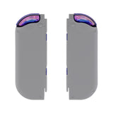 eXtremeRate Chameleon Purple Blue D-pad ABXY Keys SR SL L R ZR ZL Trigger Buttons Springs, Replacement Full Set Buttons Fix Kits for NS Switch Joycon & OLED JoyCon (D-pad ONLY Fits for eXtremeRate Joycon D-pad Shell) - BZP301