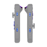 eXtremeRate Chameleon Purple Blue D-pad ABXY Keys SR SL L R ZR ZL Trigger Buttons Springs, Replacement Full Set Buttons Fix Kits for NS Switch Joycon & OLED JoyCon (D-pad ONLY Fits for eXtremeRate Joycon D-pad Shell) - BZP301