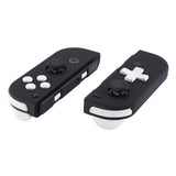 eXtremeRate White D-pad ABXY Keys SR SL L R ZR ZL Trigger Buttons Springs, Replacement Full Set Buttons Fix Kits for NS Switch Joycon & OLED JoyCon (D-pad ONLY Fits for eXtremeRate Joycon D-pad Shell) - BZP303