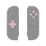 eXtremeRate Cherry Blossoms Pink D-pad ABXY Keys SR SL L R ZR ZL Trigger Buttons Springs, Replacement Full Set Buttons Fix Kits for NS Switch Joycon & OLED JoyCon (D-pad ONLY Fits for eXtremeRate Joycon D-pad Shell) - BZP306