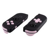 eXtremeRate Cherry Blossoms Pink D-pad ABXY Keys SR SL L R ZR ZL Trigger Buttons Springs, Replacement Full Set Buttons Fix Kits for NS Switch Joycon & OLED JoyCon (D-pad ONLY Fits for eXtremeRate Joycon D-pad Shell) - BZP306