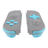 eXtremeRate Heaven Blue D-pad ABXY Keys SR SL L R ZR ZL Trigger Buttons Springs, Replacement Full Set Buttons Fix Kits for NS Switch Joycon & OLED JoyCon (D-pad ONLY Fits for eXtremeRate Joycon D-pad Shell) - BZP307