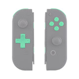 eXtremeRate Mint Green D-pad ABXY Keys SR SL L R ZR ZL Trigger Buttons Springs, Replacement Full Set Buttons Fix Kits for NS Switch Joycon & OLED JoyCon (D-pad ONLY Fits for eXtremeRate Joycon D-pad Shell) - BZP308